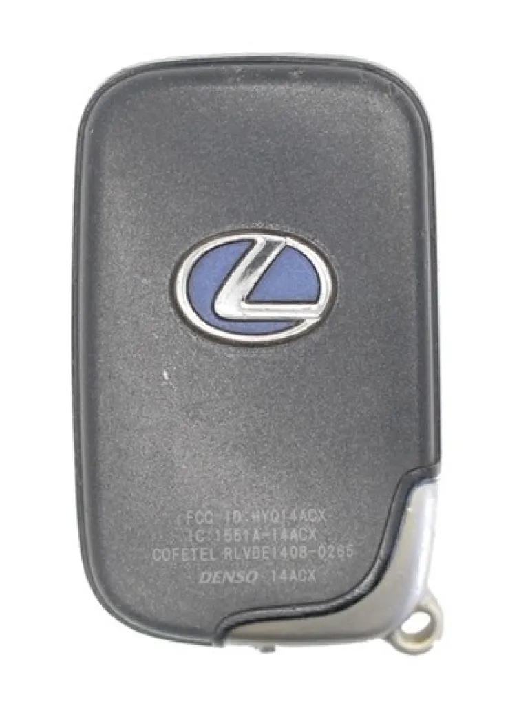 Lexus HS 250h OEM 4 Button Key Fob w/ Blue Logo