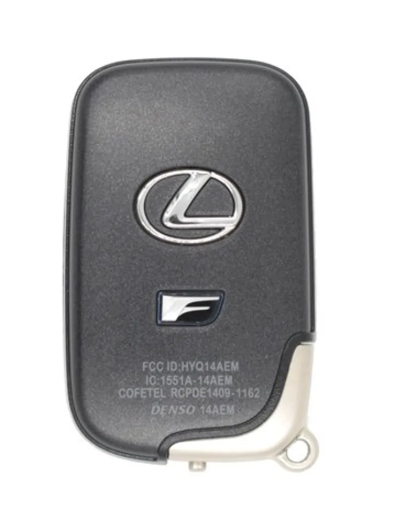 Lexus IS F OEM 4 Button Key Fob w/ F emblem