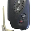 Lexus IS 250 OEM 4 Button Key Fob HYQ14AEM