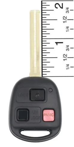 Lexus LX 470 OEM 3 Button Key Fob w/ 1.75