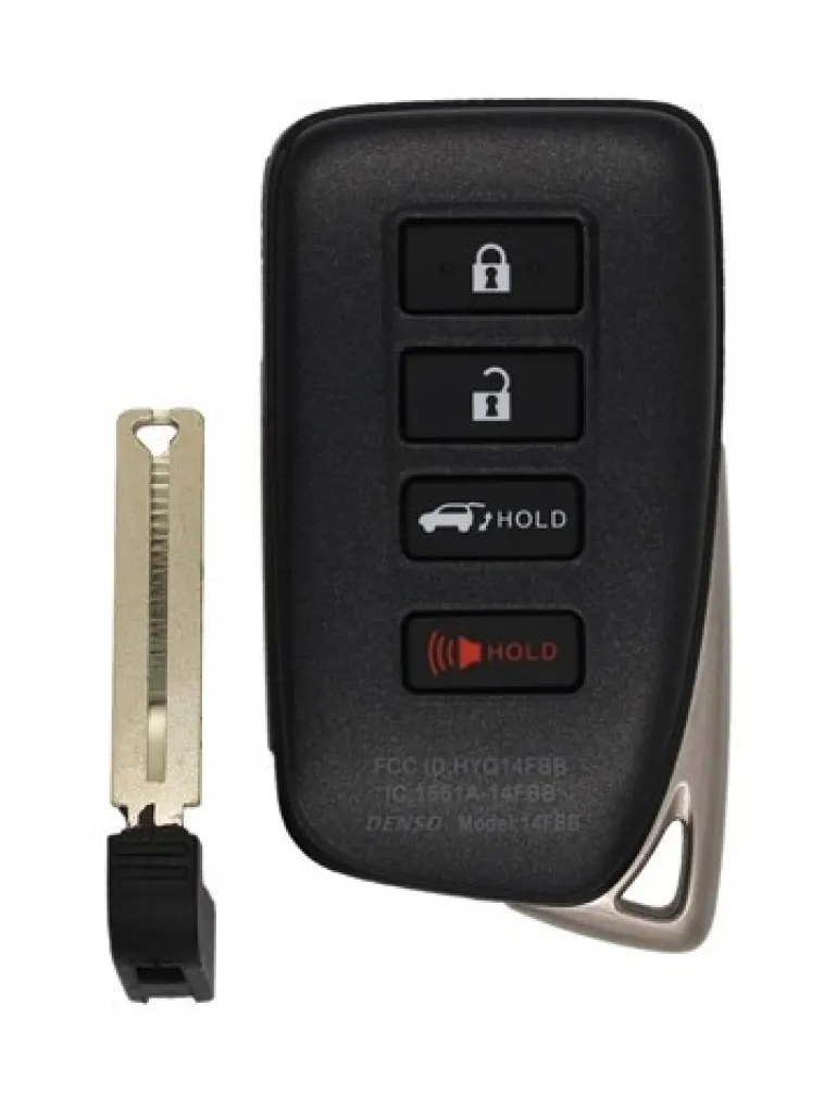 Lexus RX450h OEM 4 Button Key Fob