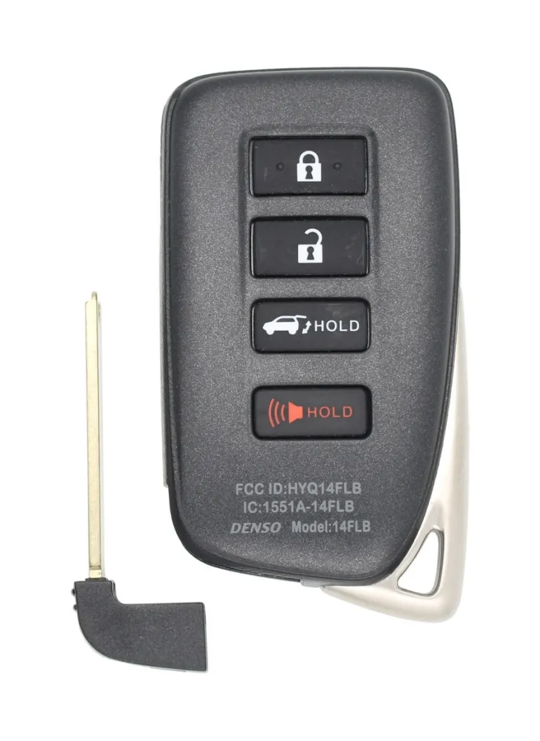 Lexus RX 350 OEM 4 Button Key Fob HYQ14FLB