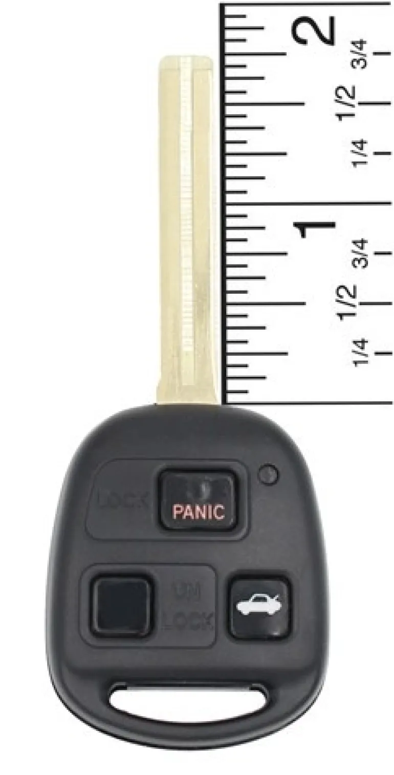 Lexus SC 300 OEM 3 Button Key Fob w/ 1.75" Blade HYQ1512V