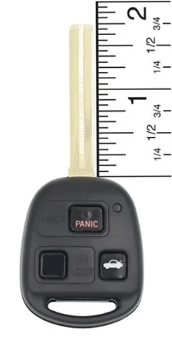 Lexus SC 400 OEM 3 Button Key Fob w/ 1.75" Blade HYQ1512V