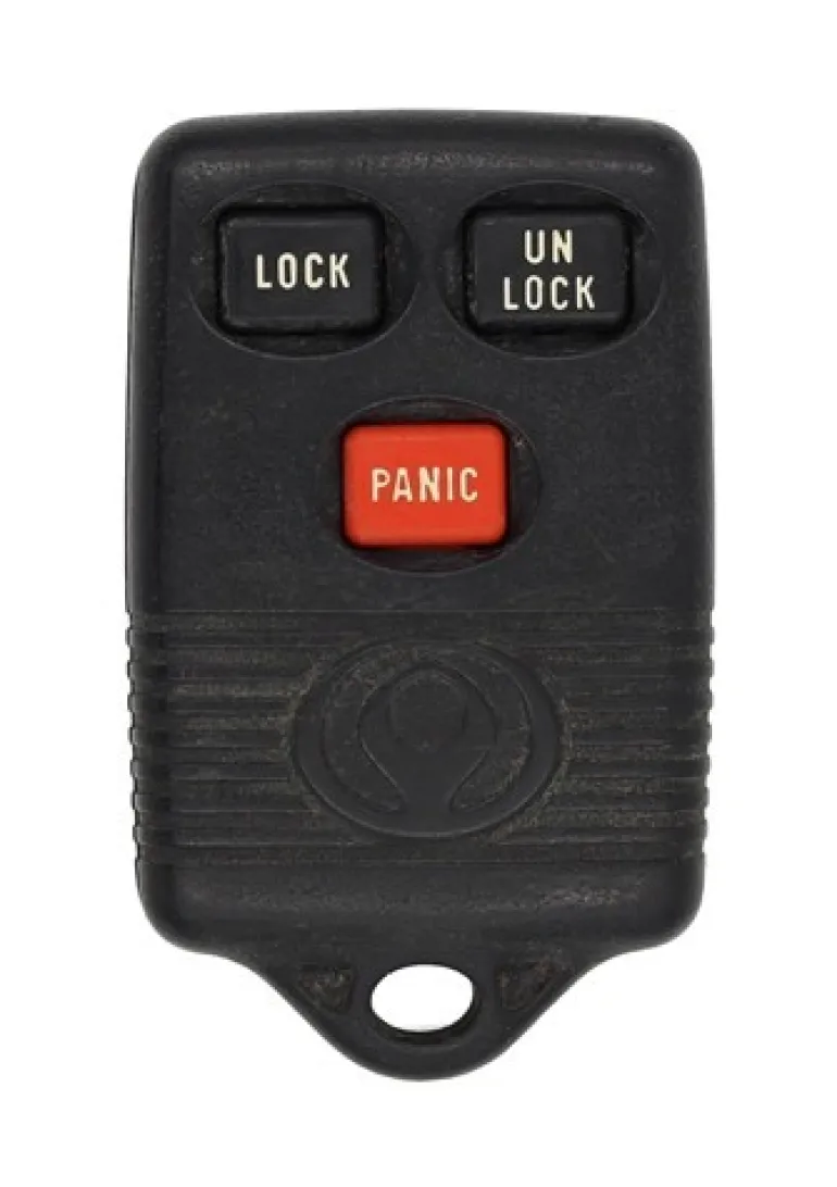 Mazda 3165189 OEM 3 Button Key Fob w/ Red Panic