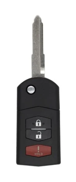 Mazda RX-8 OEM 3 Button Key Fob