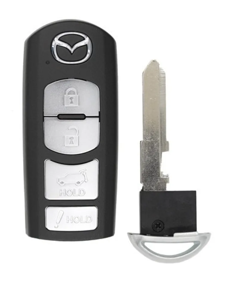 Mazda WAZSKE13D01 OEM 4 Button Key Fob
