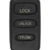 Mitsubishi Diamante OEM 4 Button Key Fob G8D-524M-A
