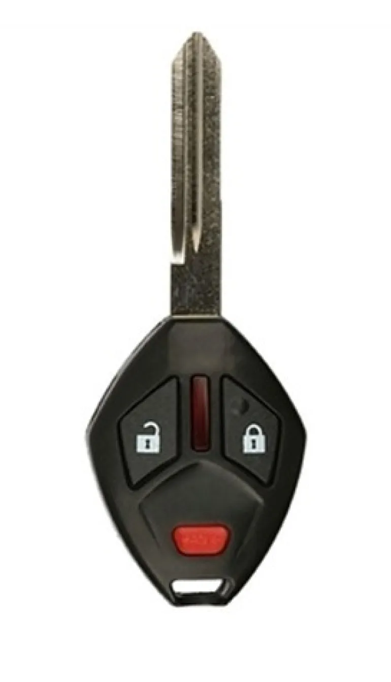 Mitsubishi Endeavor OEM 3 Button Key Fob w/ straight key