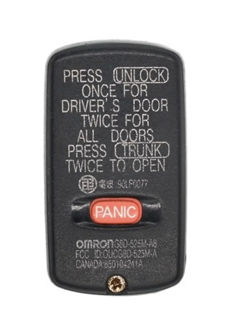 Mitsubishi Galant OEM 4 Button Key Fob G8D-525M-A