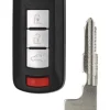 Mitsubishi G8D-644M-KEY-N OEM 4 Button Key Fob w/ Trunk Release