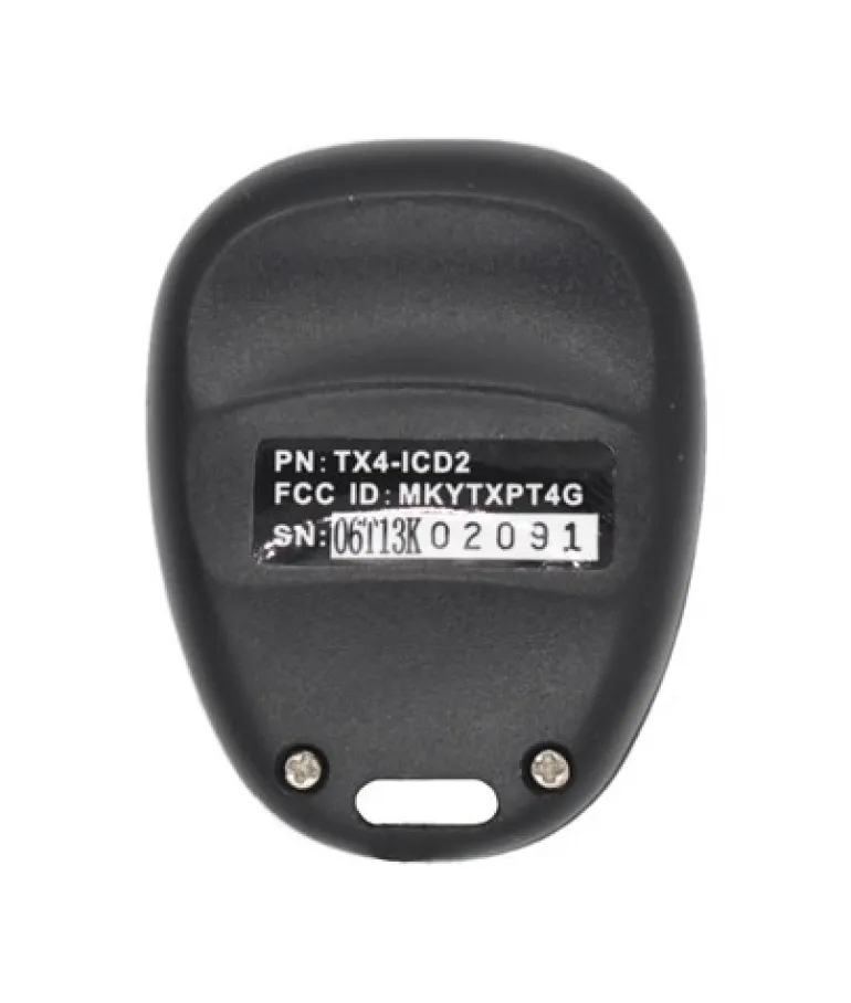 MKYTXPT4G TX4-ICD2 Key Fob Remote