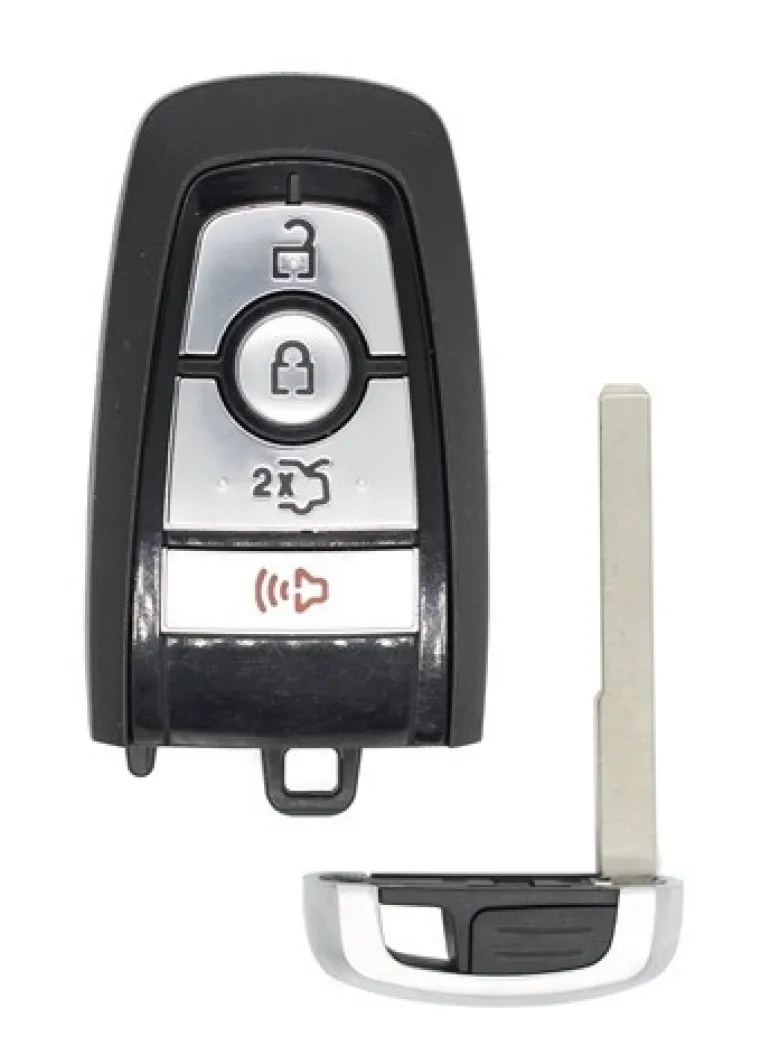 Mustang JR3T-15K601-AD OEM 4 Button Key Fob
