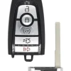 Mustang JR3T-15K601-BB OEM 5 Button Key Fob