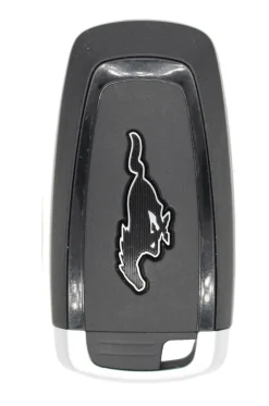 Mustang JR3T-15K601-FA OEM 4 Button Key Fob M3N-A2C931423 Black Logo
