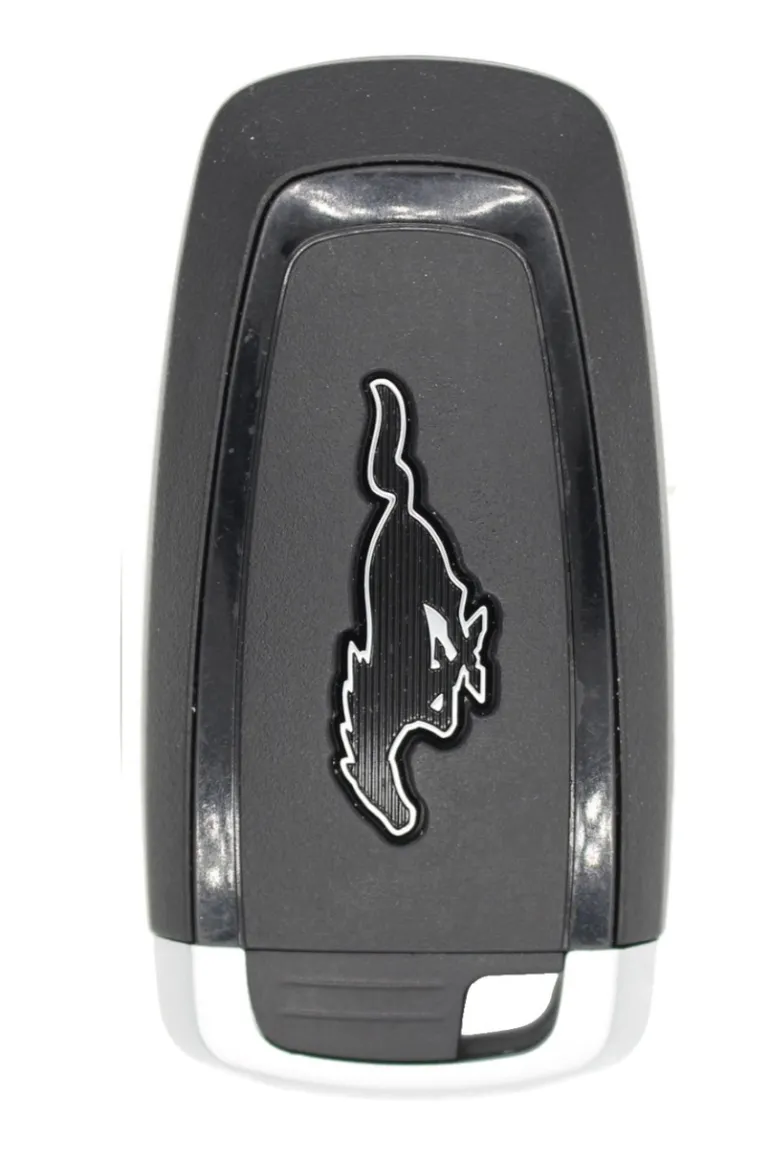 Mustang JR3T-15K601-FA OEM 4 Button Key Fob M3N-A2C931423 Black Logo