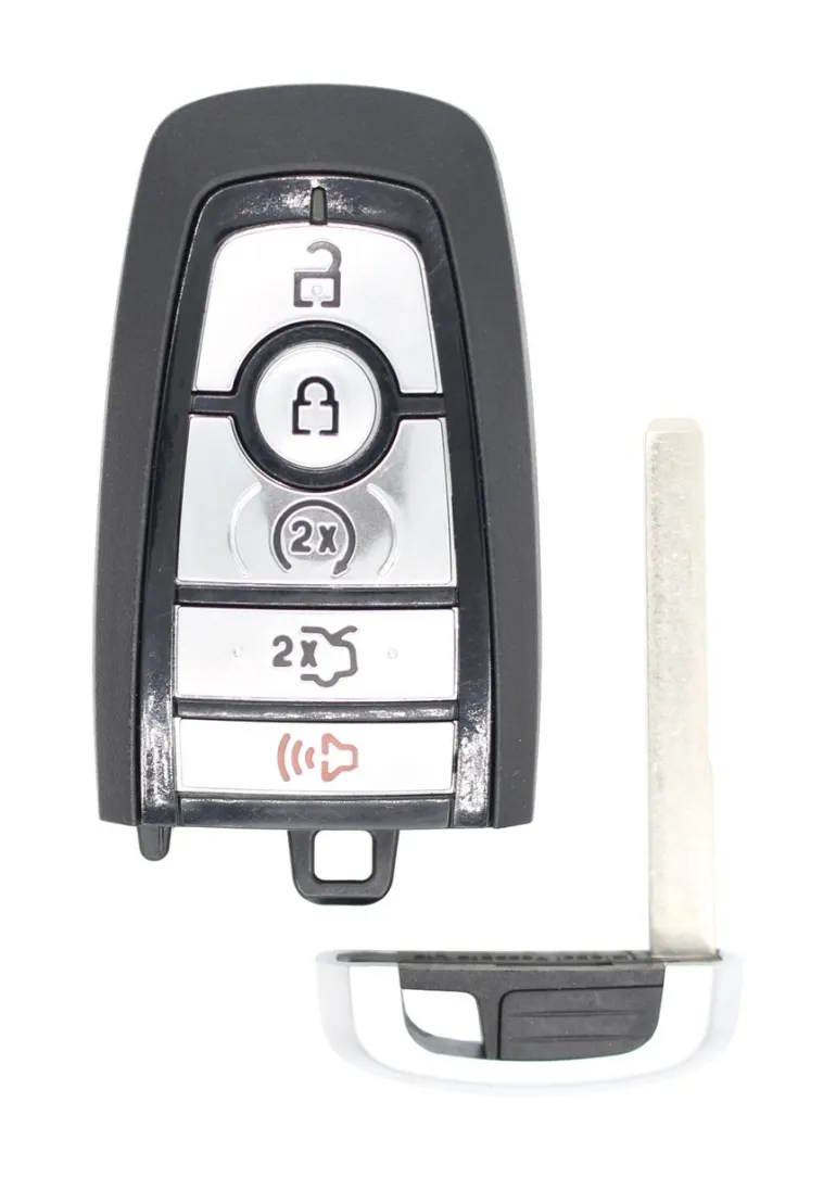 Mustang PR3T-15K601-BB OEM 5 Button Key Fob