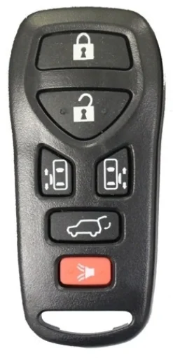 Nissan ASTU51 OEM 6 Button Key Fob