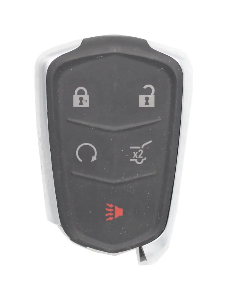 OEM Cadillac HYQ2EB Key Fob 5 Button - Grade A