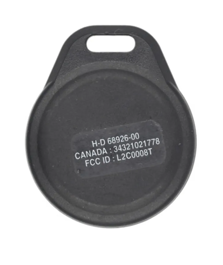 OEM Harley Davidson 68926-00 1 Button Key Fob