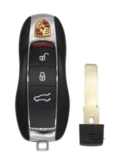 Porsche 7PP.959.753.BL OEM 4 Button Key Fob KR55WK50138
