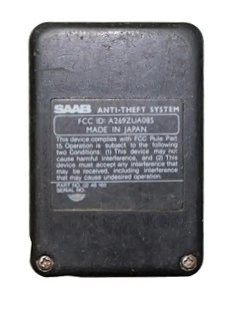 Saab A269ZUA085 OEM 1 Button Key Fob