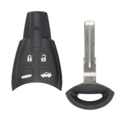Saab 9-5 OEM 4 Button Key Fob