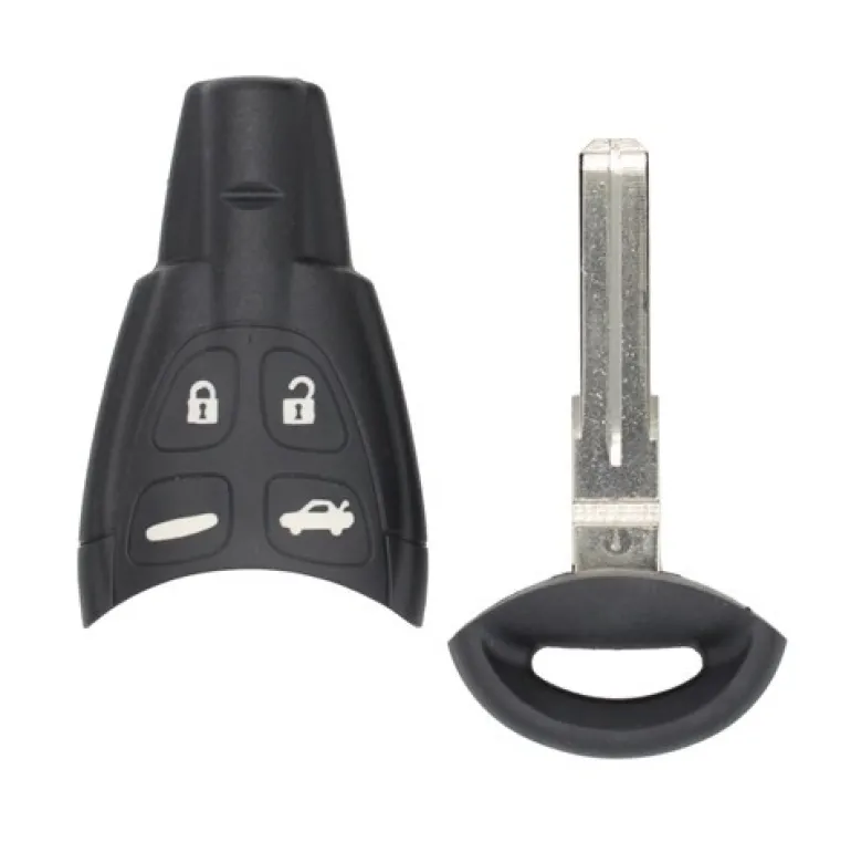 Saab 9-5 OEM 4 Button Key Fob