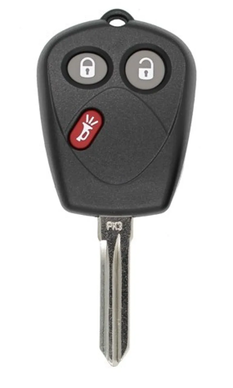 Saab 9-7x OEM 3 Button Key Fob