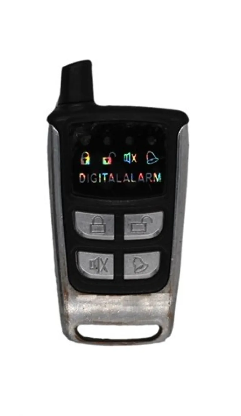STEEL DIGITAL ALARM Factory OEM KEY FOB Keyless Entry Remote Alarm Replace