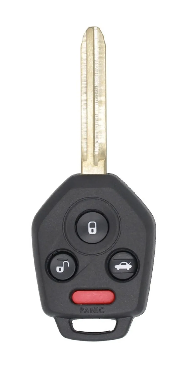 Subaru CWTB1G077 OEM 4 Button Key Fob w/ H chip Blue pod