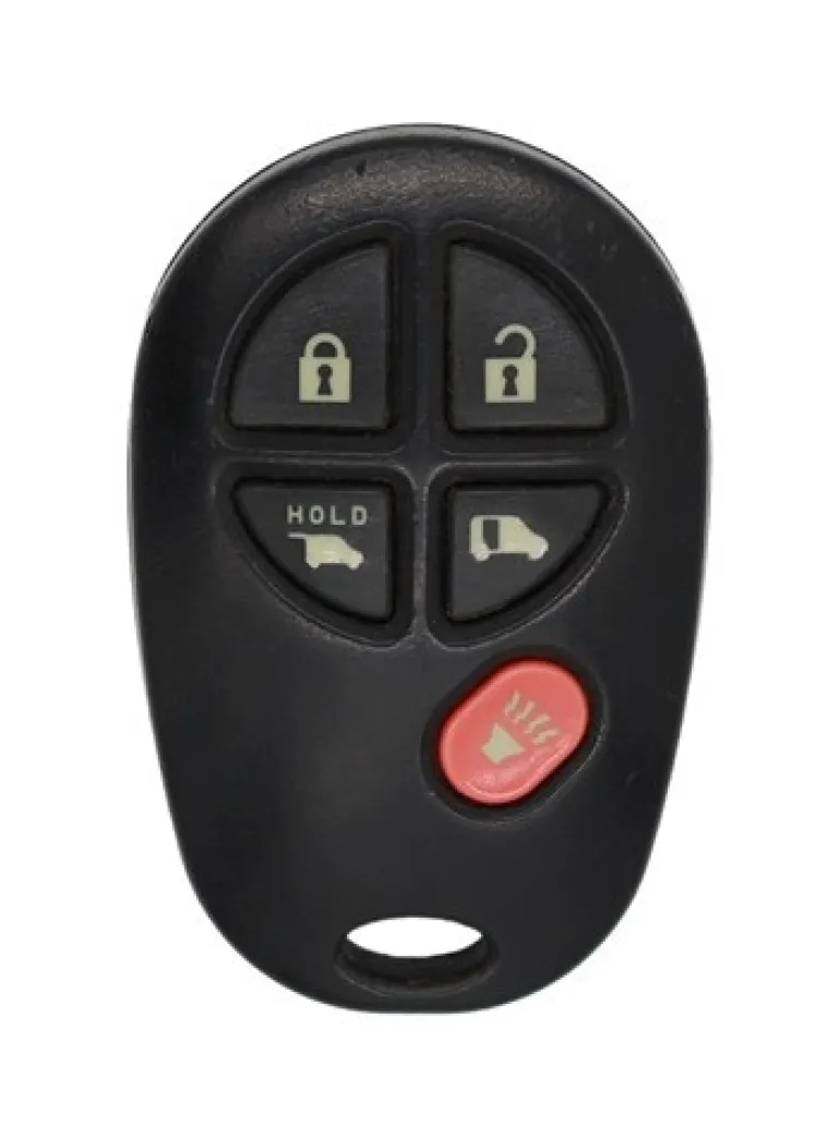 Toyota GQ43VT20T OEM 5 Button Key Fob