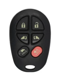 Toyota GQ43VT20T OEM 6 Button Key Fob