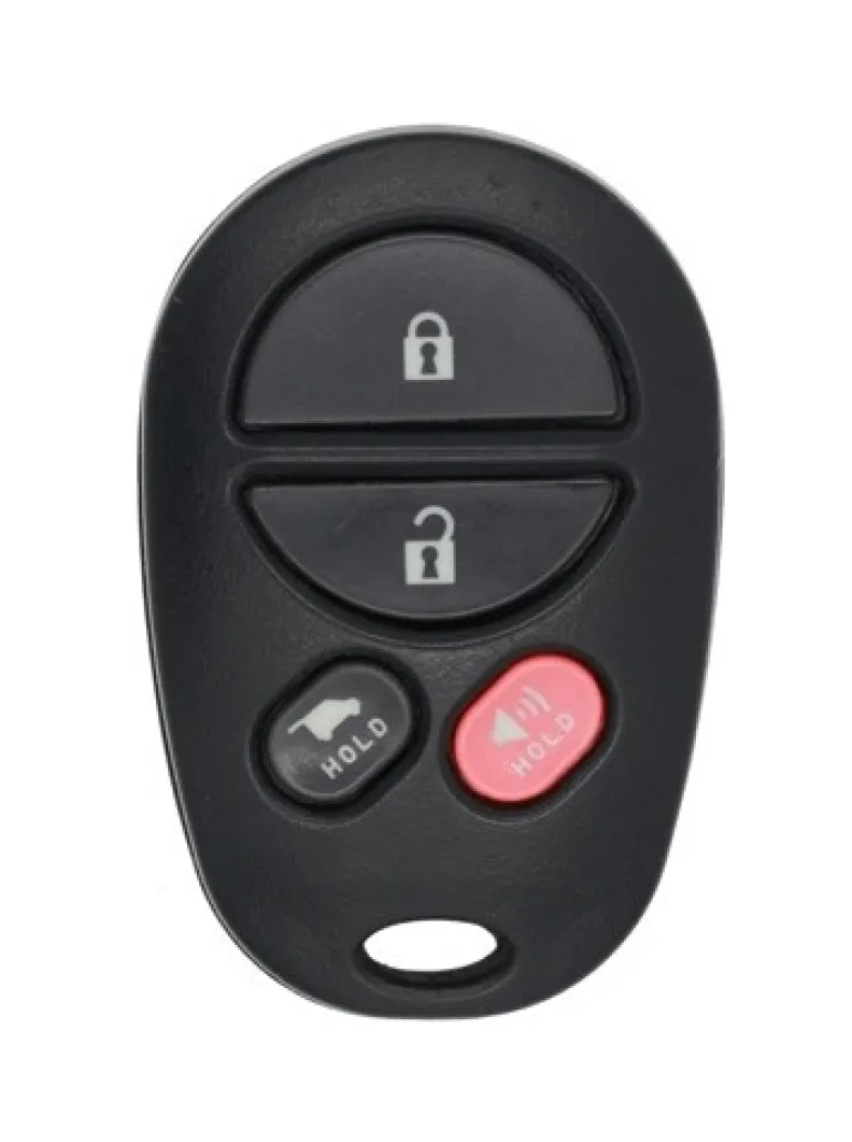 Toyota Sienna OEM 4 Button Key Fob