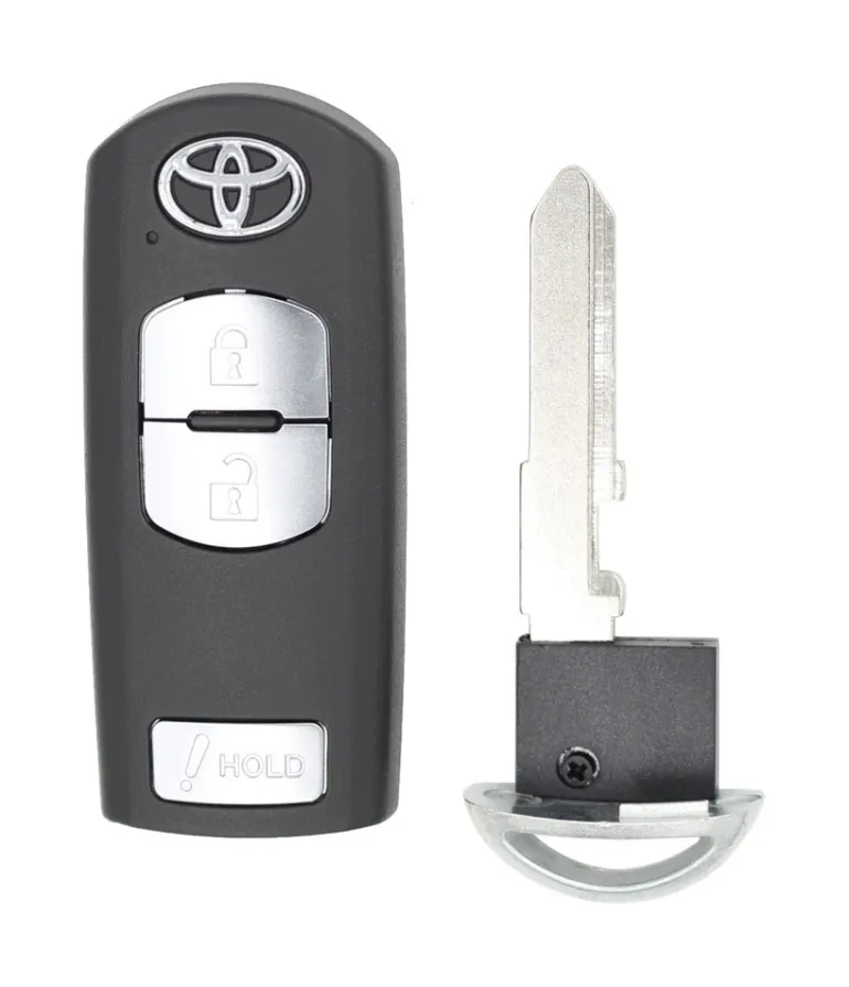 Toyota WAZSKE13D02 OEM 3 Button Key Fob