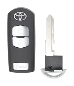 Toyota Yaris iA OEM 3 Button Key Fob WAZSKE13D02