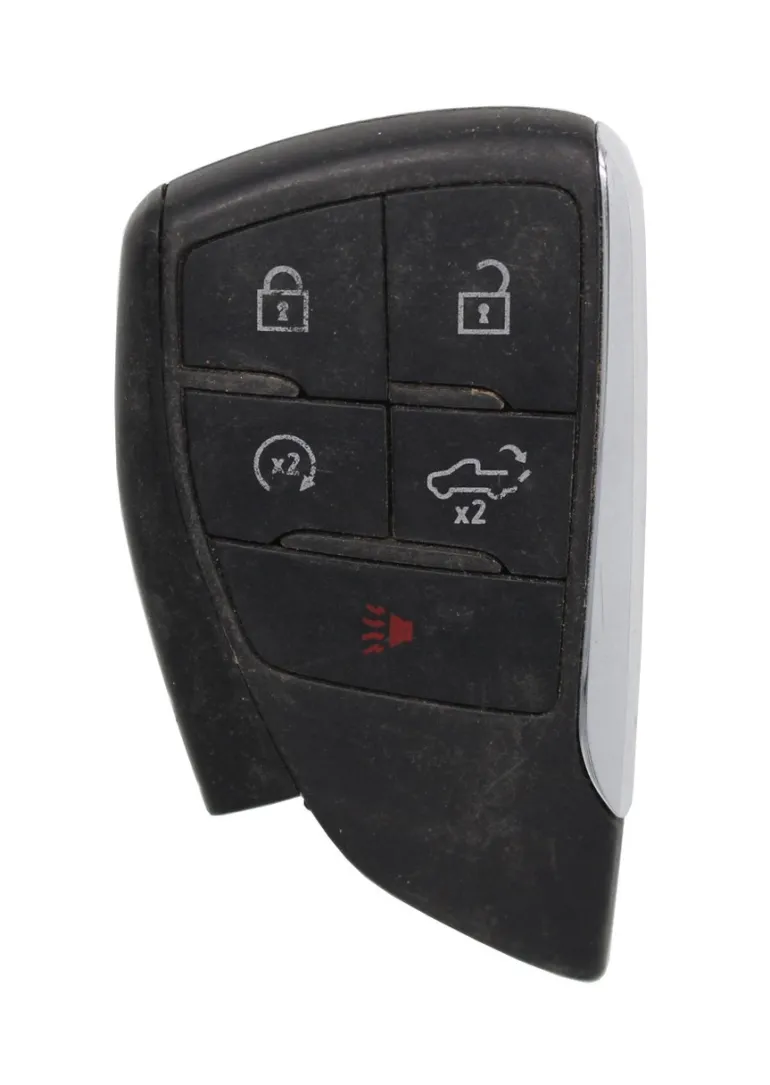 Unrefurbished Chevrolet OEM YG0G21TB2 5 Button Key Fob - Grade C