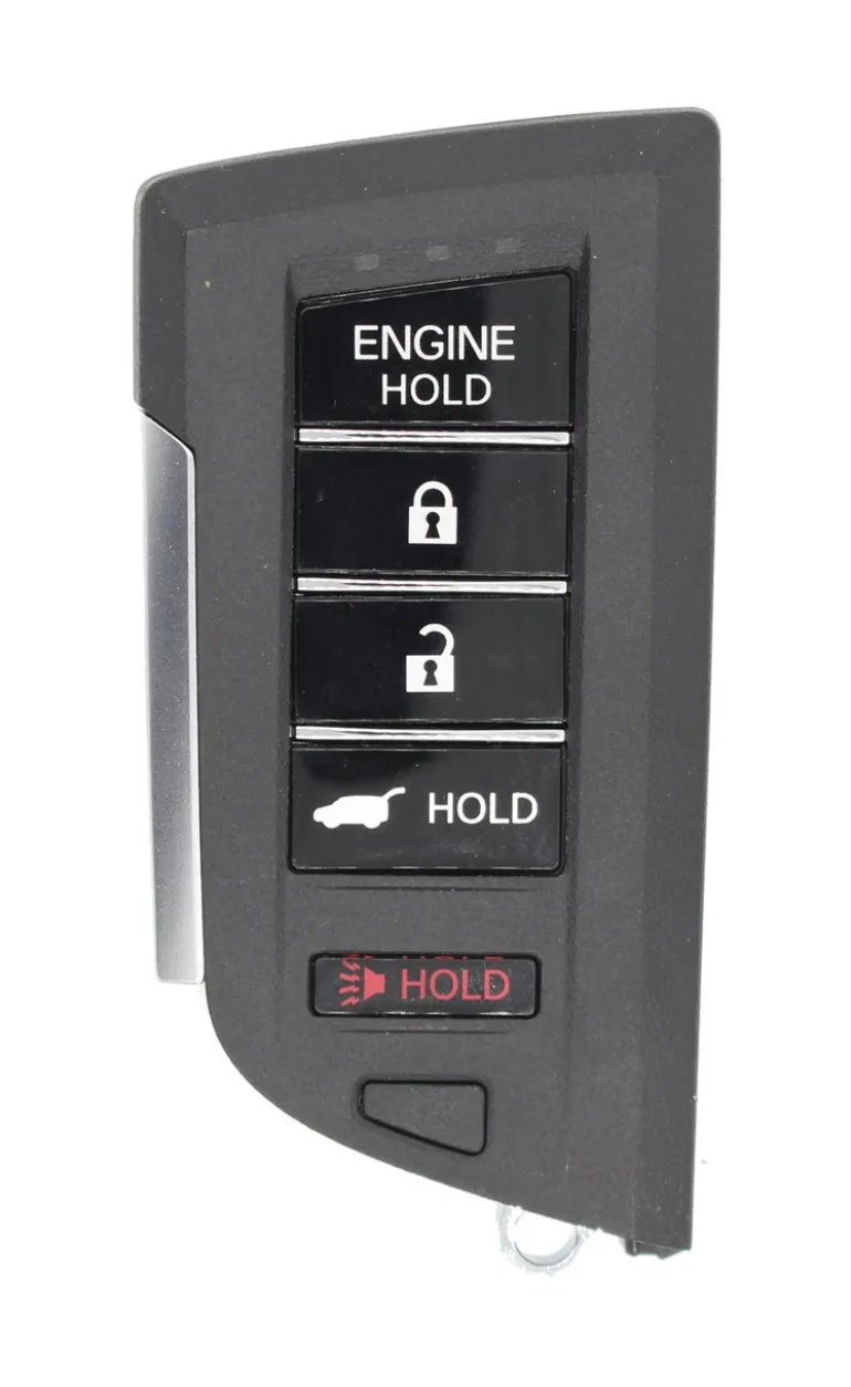 Unrefurbished OEM Acura A3C0721690200 KR5BTP Driver 1 5 Button Key Fob - Grade A
