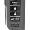 Unrefurbished OEM Acura A3C0885970000 KR5BTP Driver 2 5 Button Key Fob - Grade A
