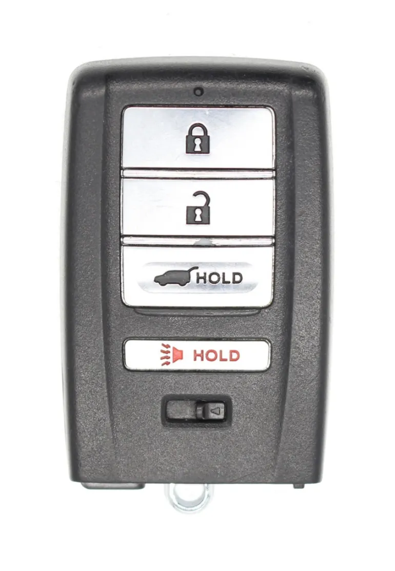 Unrefurbished OEM Acura A2C32523200 KR5V1X Driver 1 4 Button Key Fob - Grade C