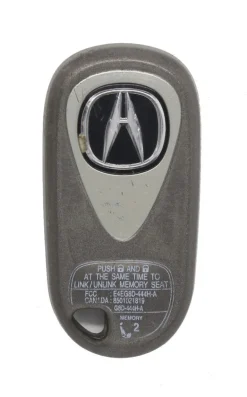 Unrefurbished OEM Acura G8D-444H-A E4EG8D-444H-A 4 Button Key Fob - Grade C