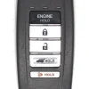 Unrefurbished OEM Acura KR537924100 Driver 2 5 Button Key Fob - Grade C