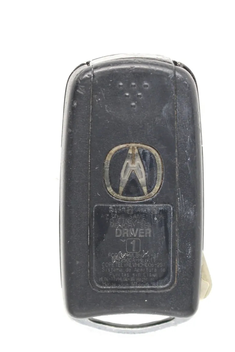 Unrefurbished OEM Acura MLBHLIK-1T Driver 1 4 Button Key Fob - Grade C