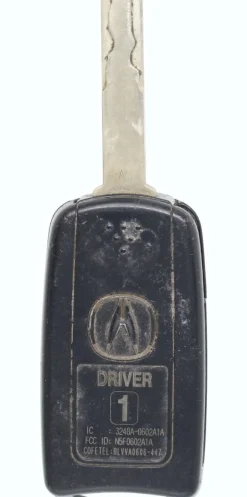 Unrefurbished OEM Acura N5F0602A1A Driver 1 4 Button Key Fob - Grade C