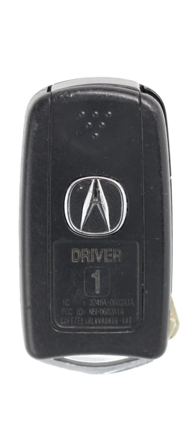 Unrefurbished OEM Acura N5F0602A1A Driver 2 4 Button Key Fob - Grade C