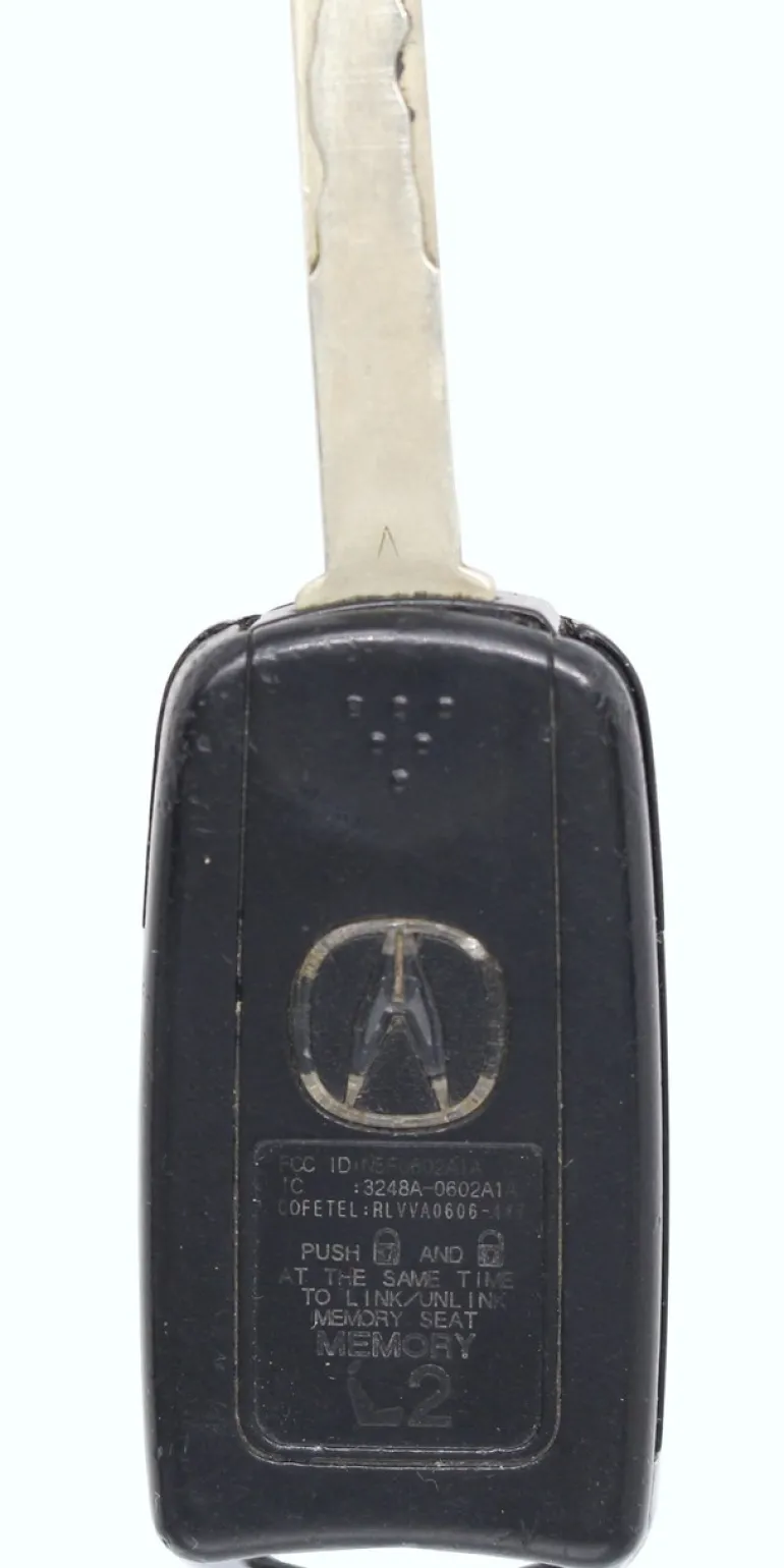 Unrefurbished OEM Acura N5F0602A1A Memory 2 3 Button Key Fob - Grade C