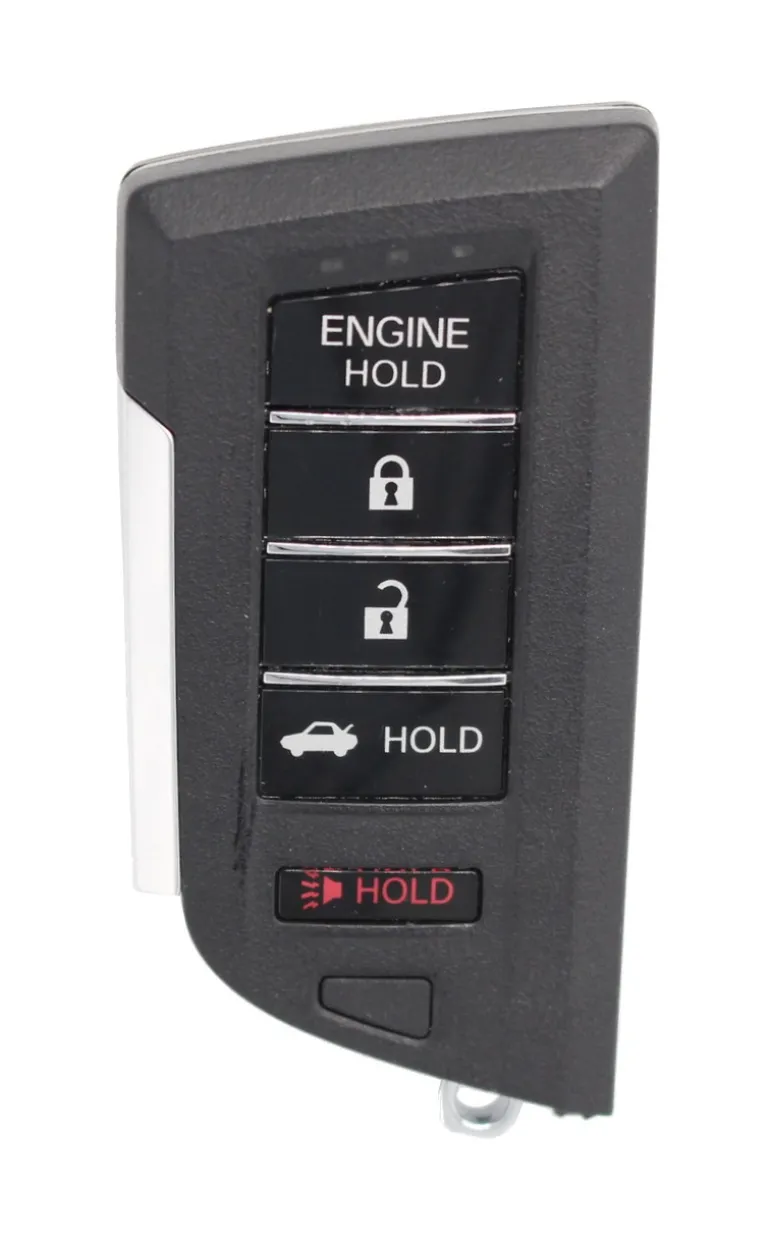 Unrefurbished OEM Acura 72147-TGV-A410 KR5BTP Driver 1 5 Button Key Fob - Grade A