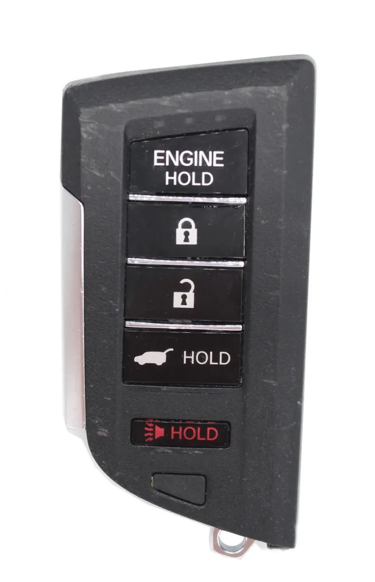 Unrefurbished OEM Acura 72147-TYA-C01 A3C01044610Q0 KR5BTP Driver 1 5 Button Key Fob - Grade C