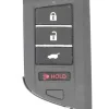 Unrefurbished OEM Acura Type S 72147-3S5-A31 KR5TP-2 4 Button Key Fob - Grade A