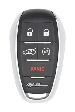 Unrefurbished OEM Alfa Romeo KR5ALFA434 5 Button Key Fob - Grade A
